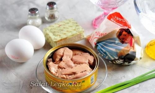 Salate de ficat de cod: retete cu fotografii Salata de ficat de cod cu oua - principii generale de preparare