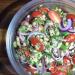 Receitas de salada de atum Salada de pepino, ovo e atum