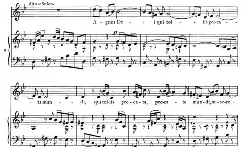 Misa de Bach en si menor Misa mayor en si menor